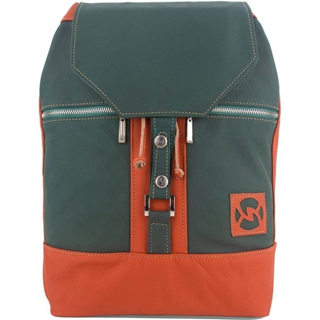 Рюкзак Sofitone RM 002 C7-B4 Зеленый-Терракот - фото №1
