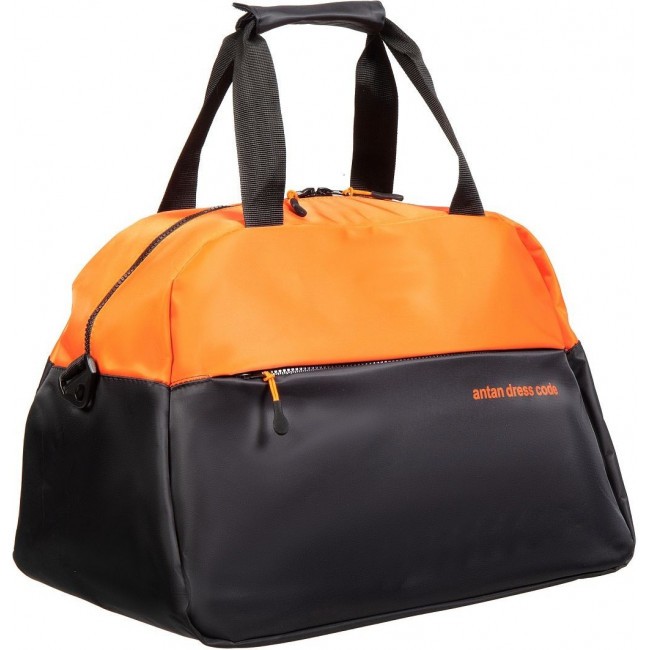 Дорожная сумка Antan ANTAN 2-168 orange/black - фото №2