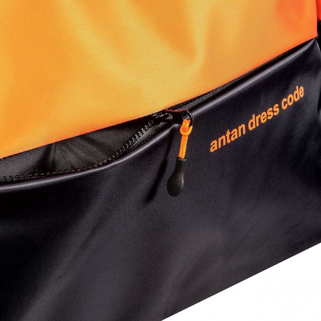 Дорожная сумка Antan ANTAN 2-168 orange/black - фото №4