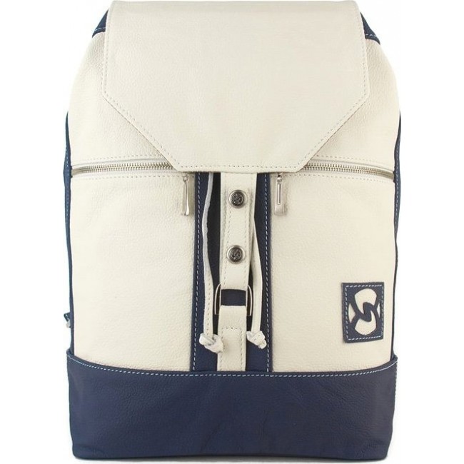 Рюкзак Sofitone RM 002 A1-D2 Белый-Синий - фото №1