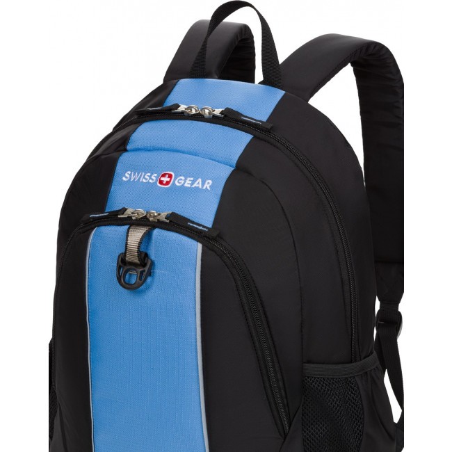 Рюкзак SwissGear SA17222315 Черный/голубой - фото №5