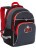Рюкзак школьный Grizzly RB-157-3 черный-красный - фото №2