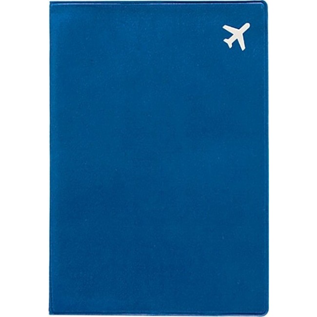 Обложка для паспорта Kawaii Factory Обложка для паспорта Самолет (синяя) - фото №1