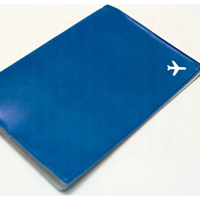 Обложка для паспорта Kawaii Factory Обложка для паспорта Самолет (синяя) - фото №2