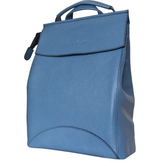 Женская сумка-рюкзак Carlo Gattini Antessio 3041-07 Голубой Blue - фото №1