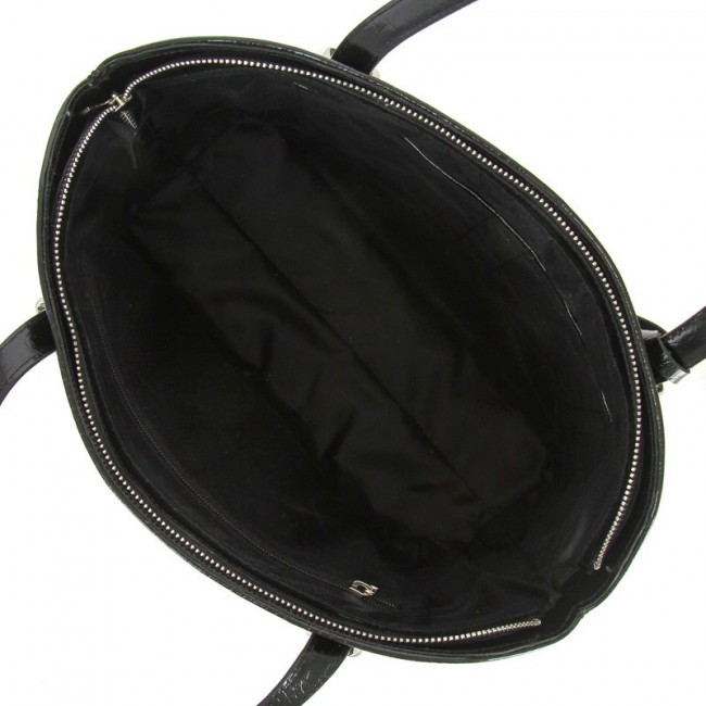 Женская сумка Versado VG502 Черный black croco - фото №3