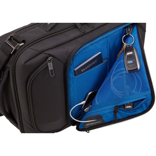 Сумка-рюкзак Thule Crossover 2 Convertible Laptop Bag 15.6 Black - фото №7