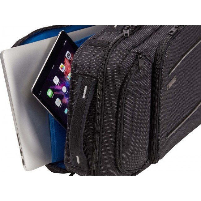 Сумка-рюкзак Thule Crossover 2 Convertible Laptop Bag 15.6 Black - фото №8