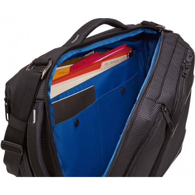 Сумка-рюкзак Thule Crossover 2 Convertible Laptop Bag 15.6 Black - фото №6