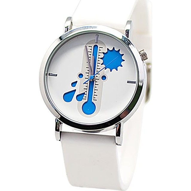 часы Kawaii Factory Часы "Thermo" Голубые - фото №1