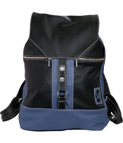 Рюкзак Sofitone RM 002 D4-D2 Черный-Синий- фото №3