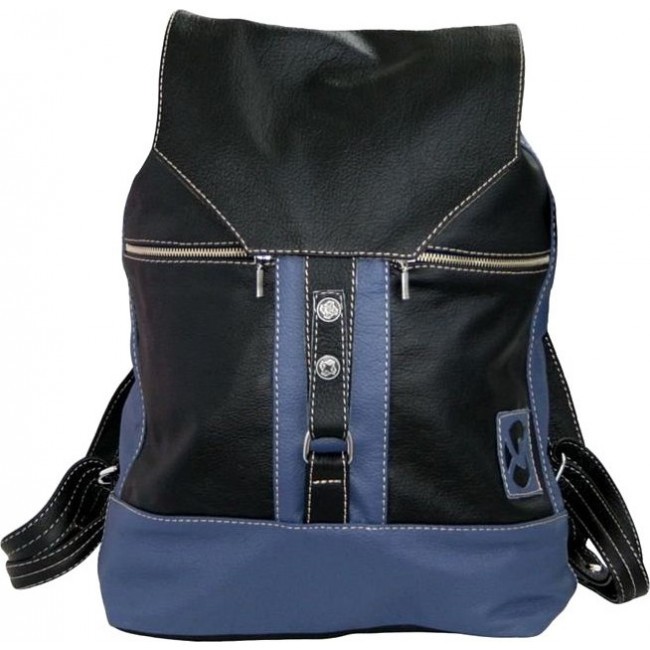 Рюкзак Sofitone RM 002 D4-D2 Черный-Синий - фото №1