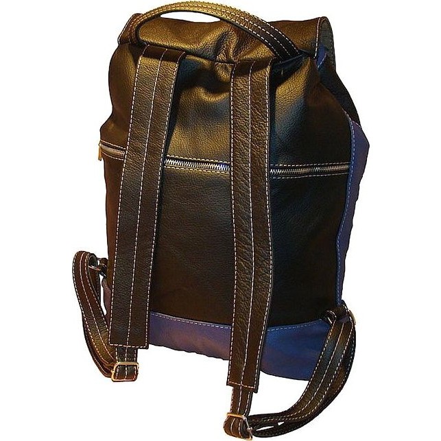 Рюкзак Sofitone RM 002 D4-D2 Черный-Синий - фото №2