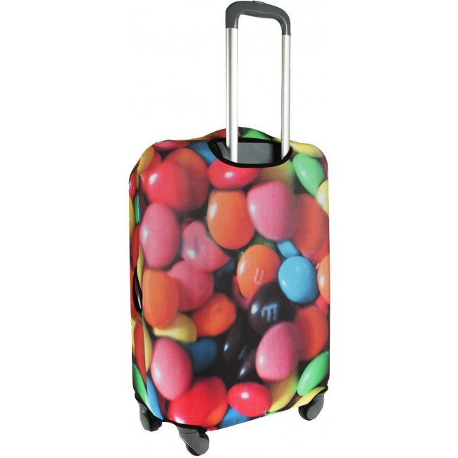 Чехол для чемодана Gianni Conti 9015 М Travel M&M's Мультиколор - фото №2