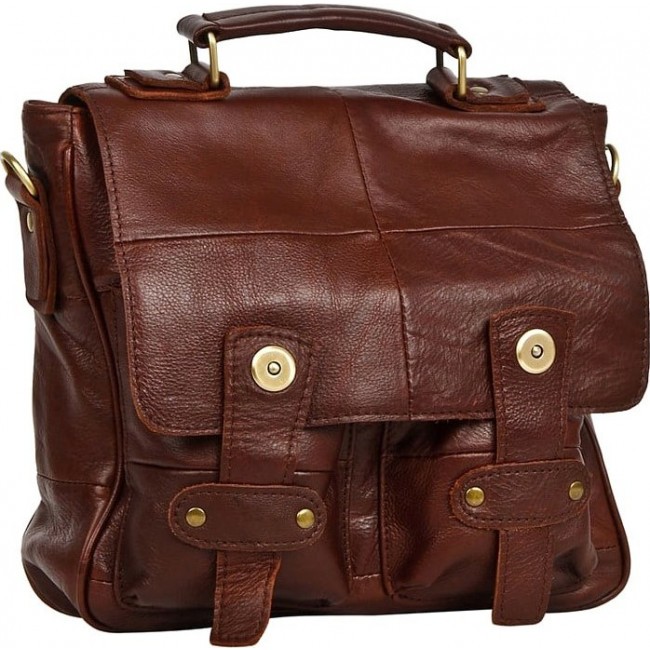Мужская сумка Pola 5221 Темно-коричневый - фото №1