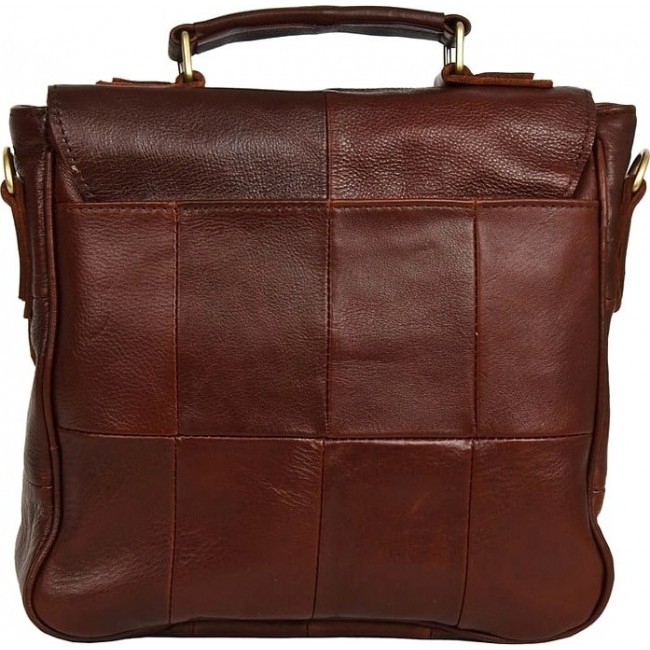 Мужская сумка Pola 5221 Темно-коричневый - фото №5