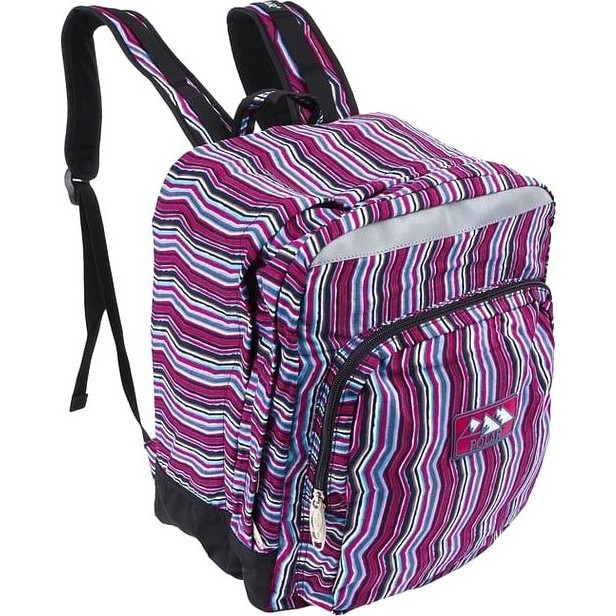 Рюкзак Polar П3821 Фиолетовый в полоску - фото №1