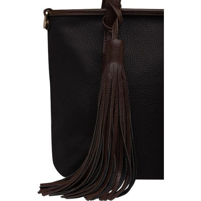 Женская сумка Trendy Bags B00592 (black) Черный - фото №5