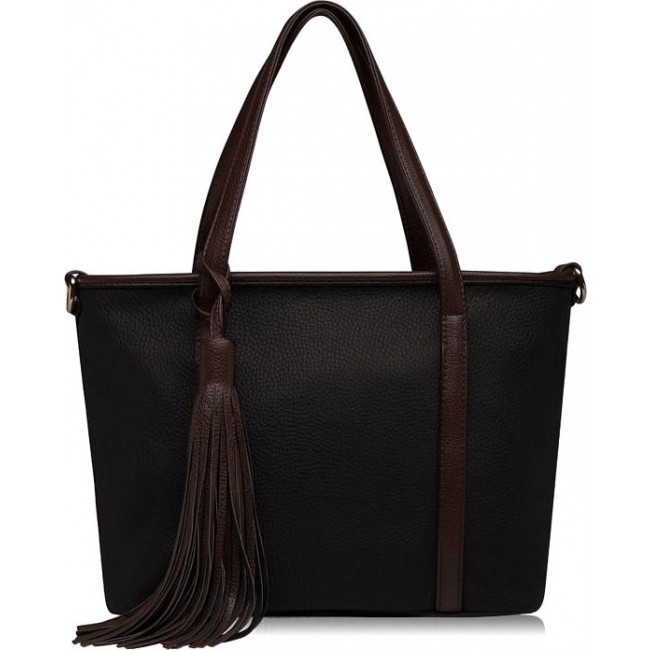 Женская сумка Trendy Bags B00592 (black) Черный - фото №1