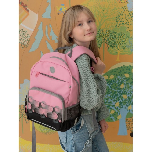 Рюкзак школьный Grizzly RG-164-1 розовый - фото №15