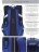Рюкзак школьный Grizzly RB-157-3 черный-синий - фото №7