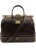 Дорожная кожаная сумка саквояж Tuscany Leather Barcellona TL141185 Темно-коричневый - фото №1