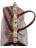 Дорожная кожаная сумка саквояж Tuscany Leather Barcellona TL141185 Темно-коричневый - фото №5