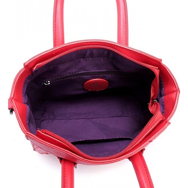 Женская сумка OrsOro D-153 Красный - фото №4
