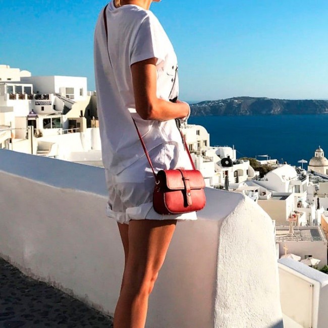 Женская сумка Trendy Bags OXY Красный - фото №6