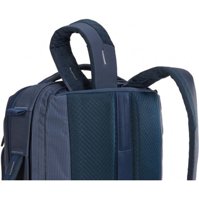 Сумка-рюкзак Thule Crossover 2 Convertible Laptop Bag 15.6 Dress Blue - фото №4