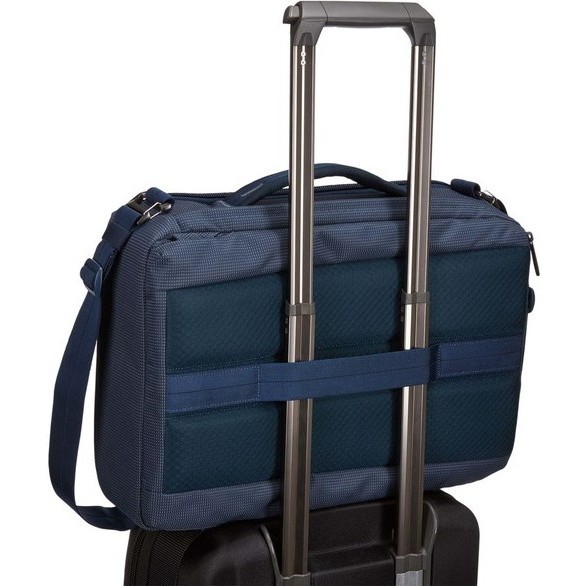 Сумка-рюкзак Thule Crossover 2 Convertible Laptop Bag 15.6 Dress Blue - фото №9