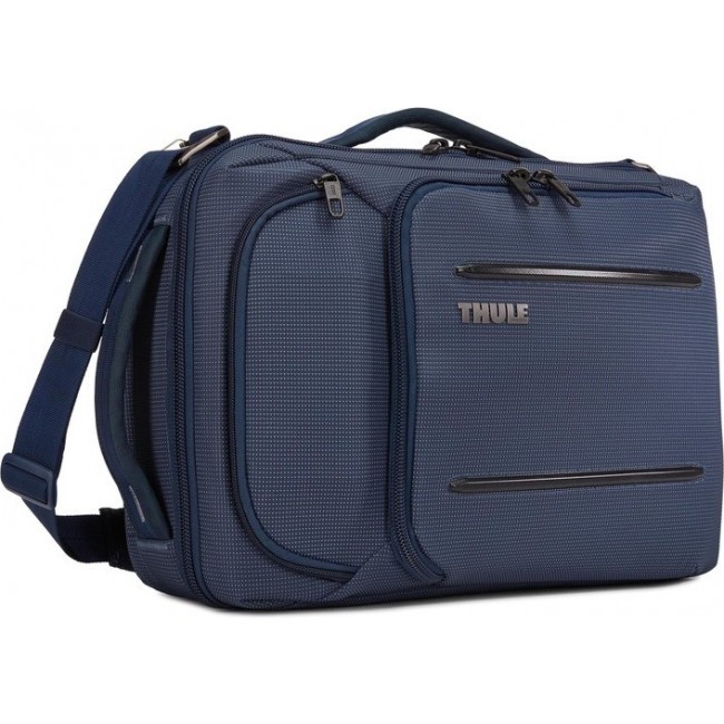 Сумка-рюкзак Thule Crossover 2 Convertible Laptop Bag 15.6 Dress Blue - фото №3