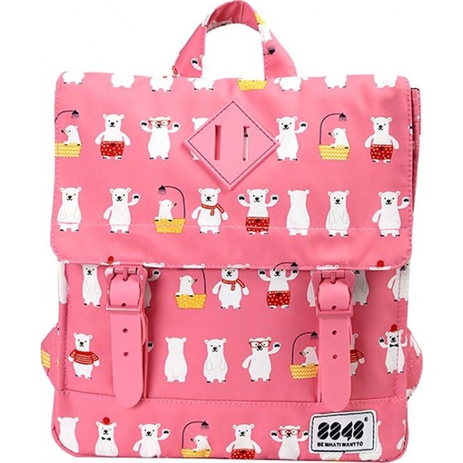 Рюкзак 8848 bags 440-055 Мишки (розовый) - фото №1