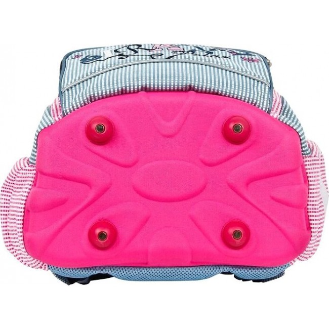 Ранец для девочки ортопедический Pola Д1410 Розовый в полоску - фото №6