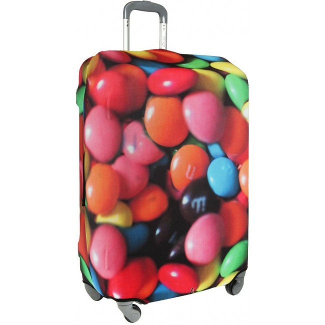 Чехол для чемодана Gianni Conti 9015 L Travel M&M's Мультиколор - фото №1