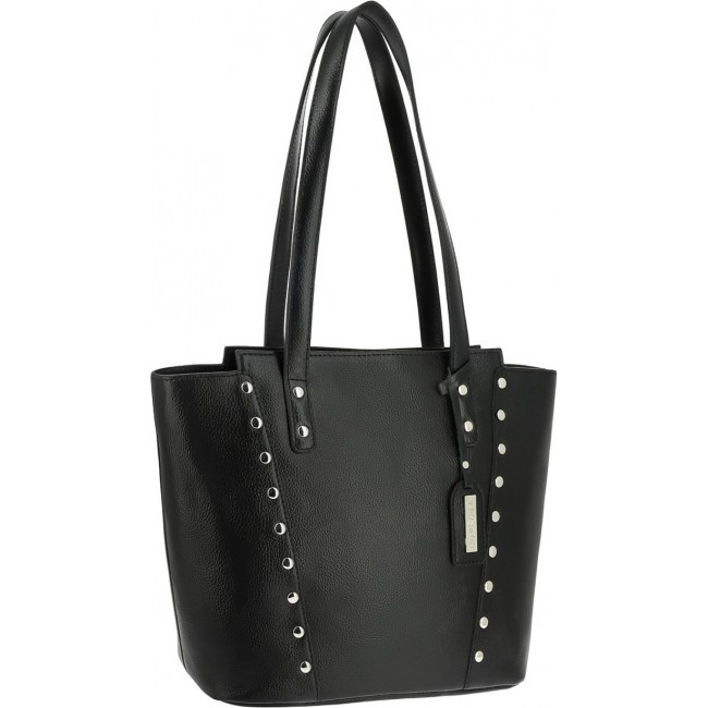 Женская сумка Versado B856 Relief black Рельефный черный - фото №2