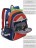 Рюкзак школьный Grizzly RB-157-3 синий-кирпичный - фото №6