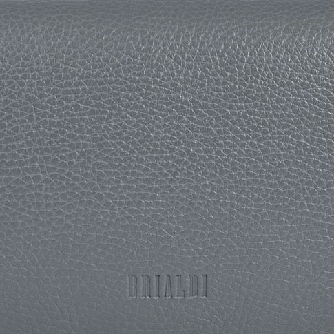 Женская сумочка на плечо BRIALDI Viola (Виола) relief grey - фото №12
