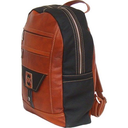 Рюкзак Sofitone RM 008 B5/D4 Рыжий-Черный - фото №3