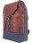 Рюкзак Sofitone RM 002 B6-D2 Темно-рыжий - Синий - фото №2