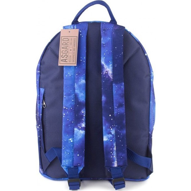 Подростковый рюкзак Asgard P-5736 Cosmos Галактика синий - фото №3