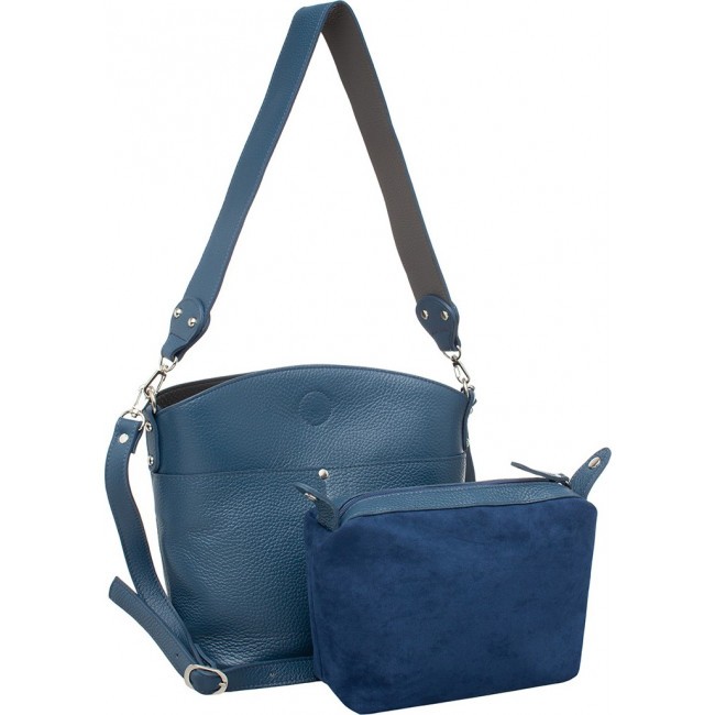 Женская сумка Lakestone Grindell Синий Blue - фото №7
