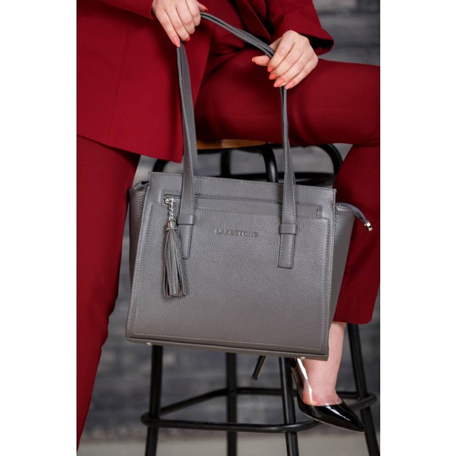 Женская сумка Lakestone Oakley Серый Grey - фото №9