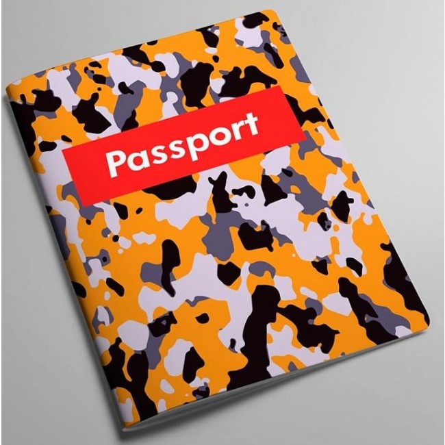 Обложка для паспорта Kawaii Factory Обложка для паспорта Суприм желтая - фото №1