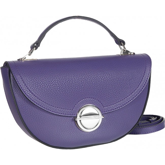 Женская сумочка на плечо BRIALDI Viola (Виола) relief purple - фото №1