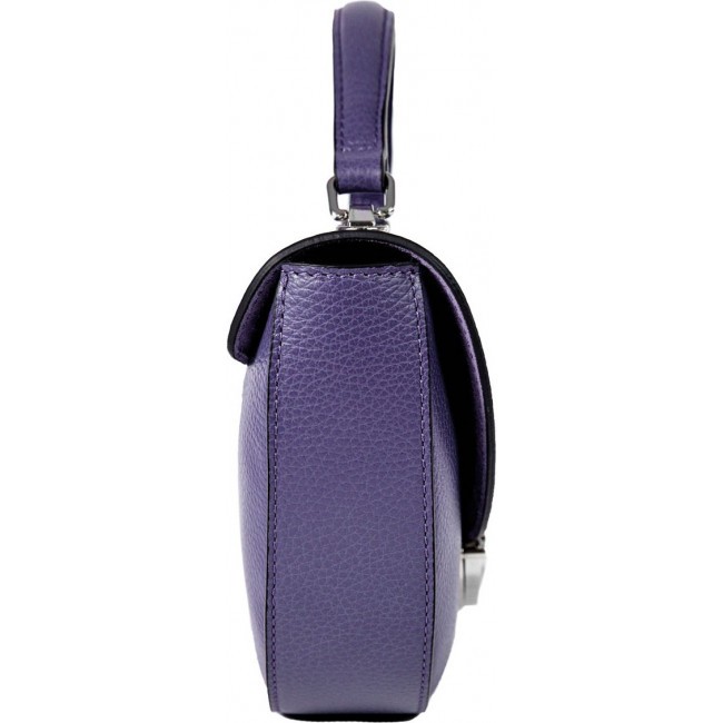 Женская сумочка на плечо BRIALDI Viola (Виола) relief purple - фото №5