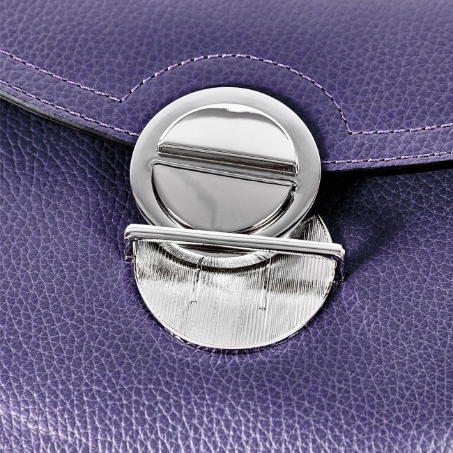 Женская сумочка на плечо BRIALDI Viola (Виола) relief purple - фото №10