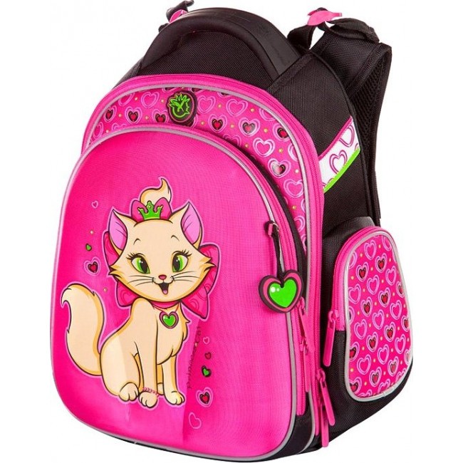 Розовый рюкзак Hummingbird Kids Принцесса Кошка - фото №1