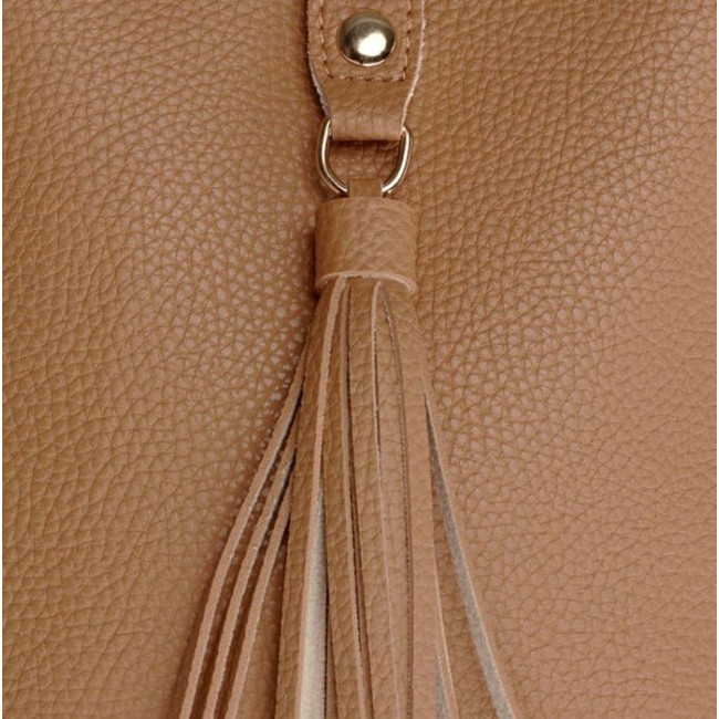 Женская сумка Trendy Bags LORO Бежевый - фото №5