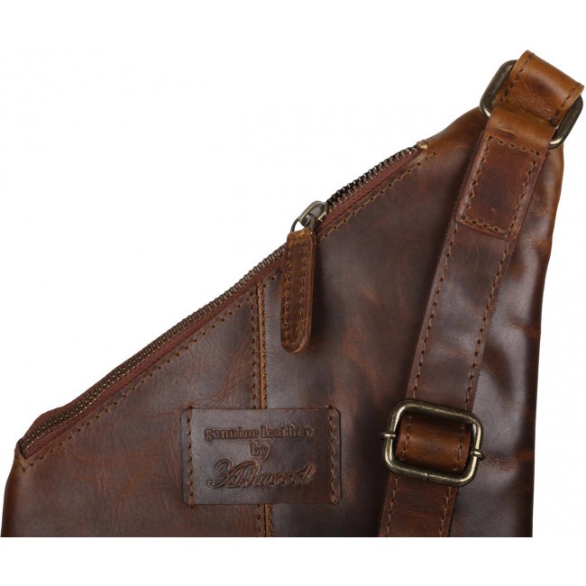 Рюкзак Ashwood Leather Marc Copper Brown Медно-коричневый - фото №4